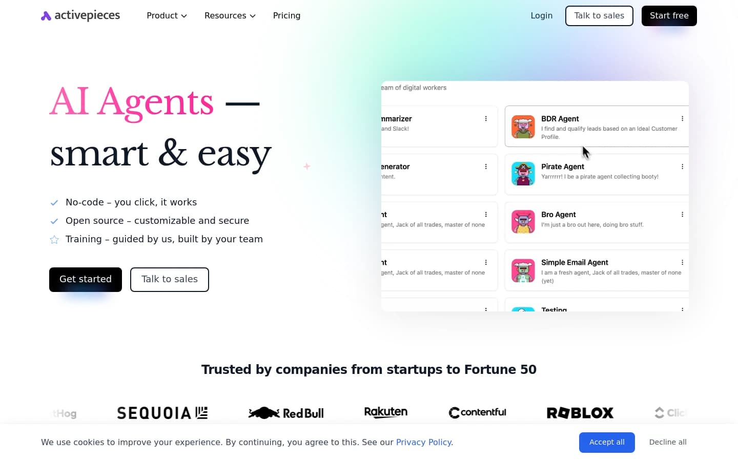 Activepieces screenshot