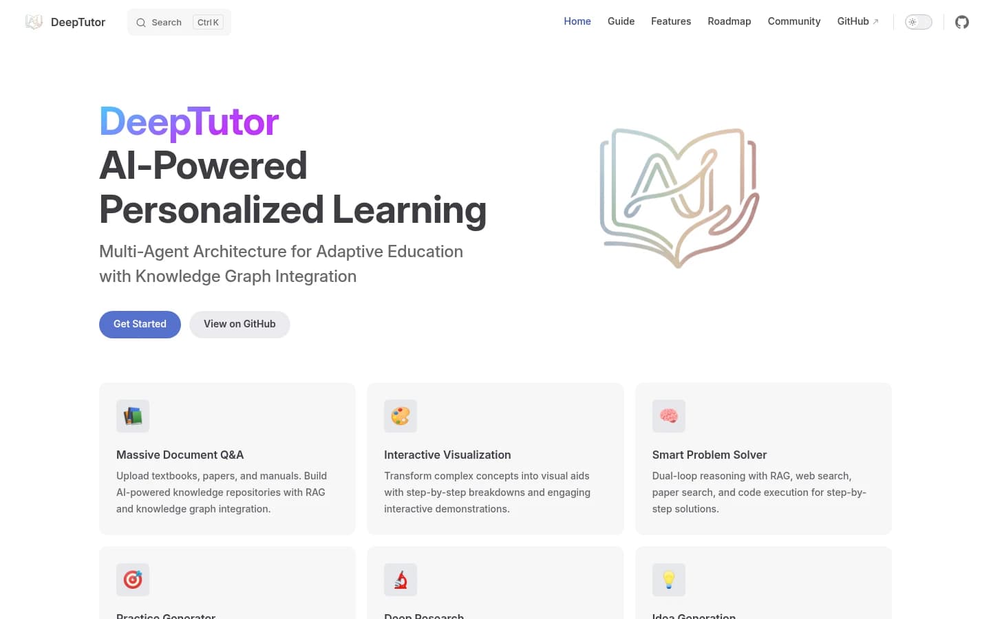 DeepTutor screenshot
