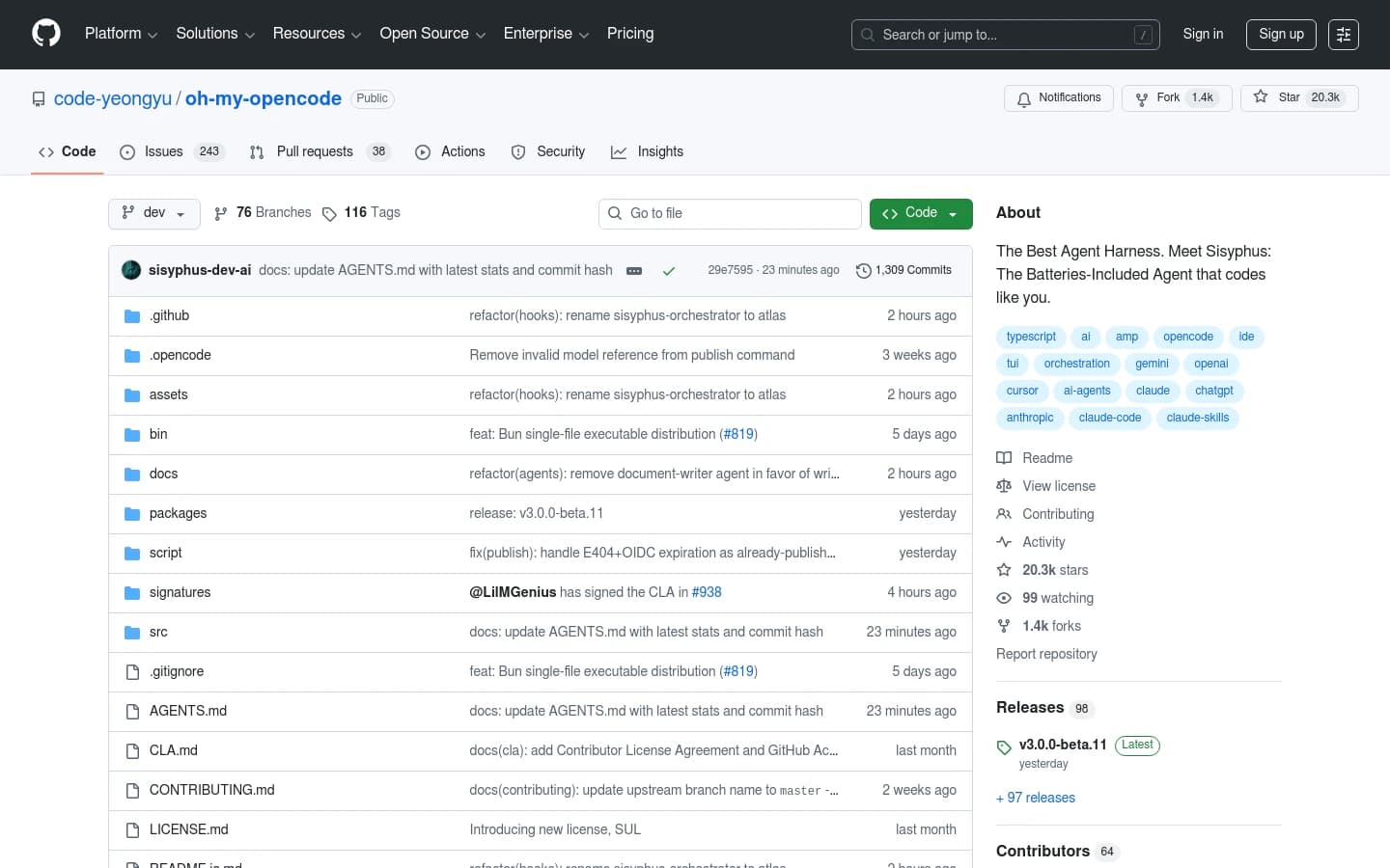 Oh My Opencode screenshot